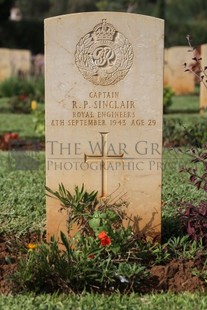 BEIRUT WAR CEMETERY - SINCLAIR, RONALD PETER